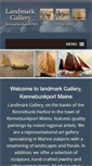 Mobile Screenshot of landmarkgallery.net